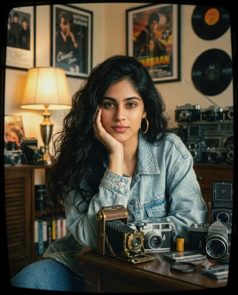 South Asian Woman Late-1980s/early-1990s Prompts