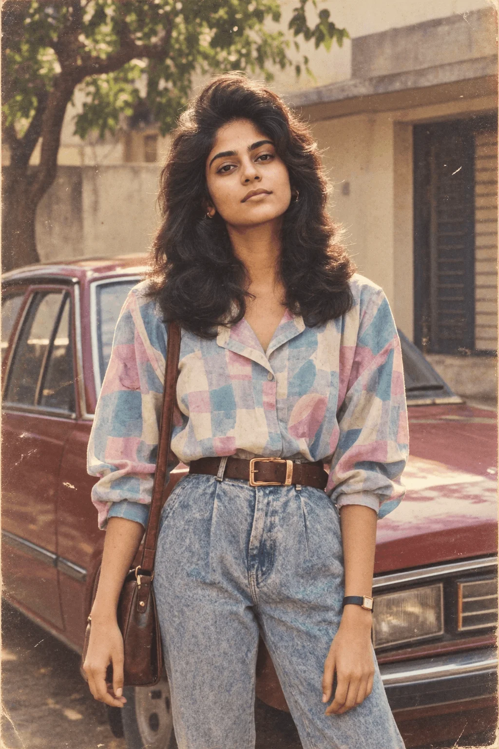 authentic Indian photograph from 1985–1989 prompt