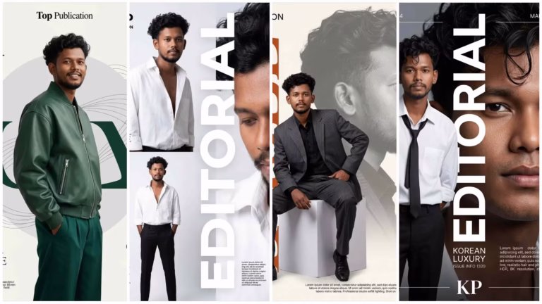 Gemini AI Magazine Cover Prompt for Boys